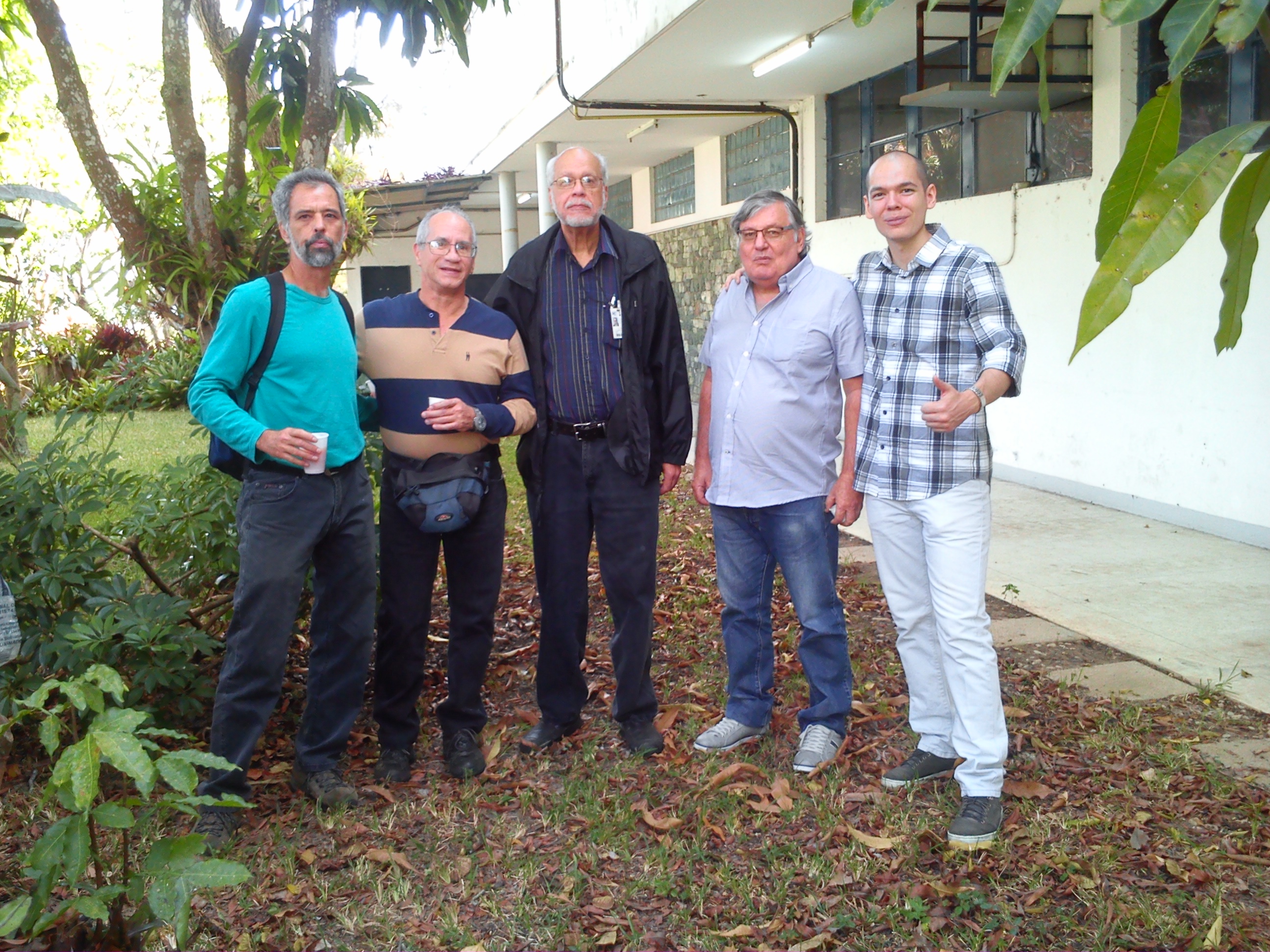 Gustavo Márquez, Lorenzo Alamo, Raúl Padrón, Antonio Pinto and sebastian Duno